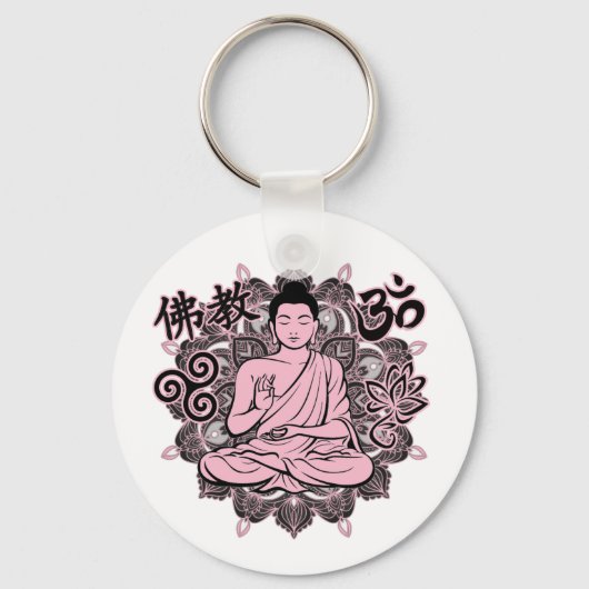 仏華美仏 キーホルダー (正面)