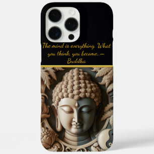 仏葉とOrb Carving AI iPhone 16 Pro Maxケース