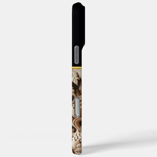 仏葉とOrb Carving AI Case-Mate iPhoneケース (裏面 / 右)