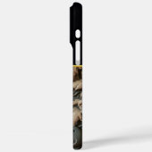 仏葉とOrb Carving AI Case-Mate iPhoneケース (裏面 / 左)