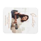 仏道書お洒落道卒業学校 マグネット (横)