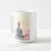 仏道禅の心地平安 コーヒーマグカップ (正面左)