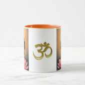 仏道禅の心地平安 マグカップ (中央)