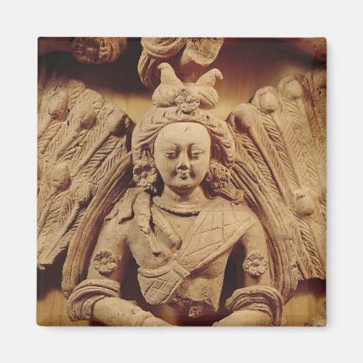 仏釈迦牟尼六世紀から七世紀 マグネット (正面)