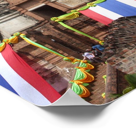 仏陀と高貴な八道 ポスター (角)