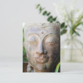 仏陀のクローズアップ ポストカード (スタンド正面)