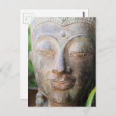 仏陀のクローズアップ ポストカード (正面/裏面)