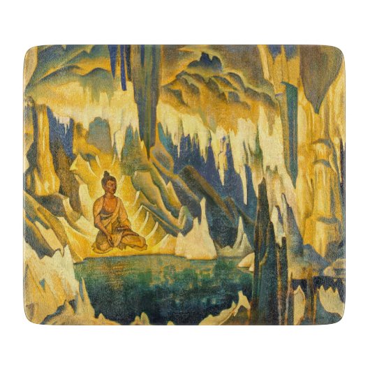仏陀の勝ち（仏教美術） (by Roerich) カッティングボード (正面)