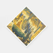 仏陀の勝ち(仏教美術) (by Roerich) スタンダードランチョンナプキン (角)