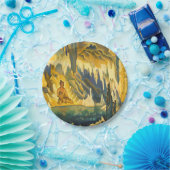 仏陀の勝ち（仏教美術） (by Roerich) ペーパープレート (パーティー)