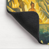 仏陀の勝ち（仏教美術） (by Roerich) マウスパッド (コーナー)