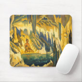 仏陀の勝ち（仏教美術） (by Roerich) マウスパッド (マウス)