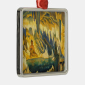 仏陀の勝ち（仏教美術） (by Roerich) メタルオーナメント (右)