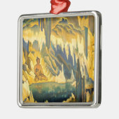 仏陀の勝ち（仏教美術） (by Roerich) メタルオーナメント (左)