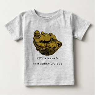 ()仏陀の子持ち ベビーTシャツ