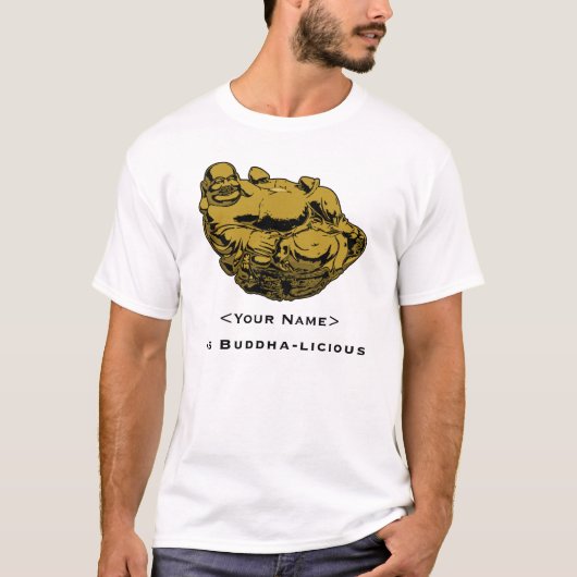 ()仏陀の子持ち Tシャツ (正面)