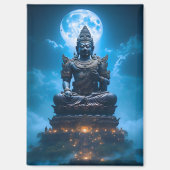 仏陀の満月光 マグネット (正面)