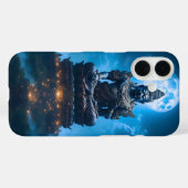 仏陀の満月光 Case-Mate iPhoneケース (裏面 (横))