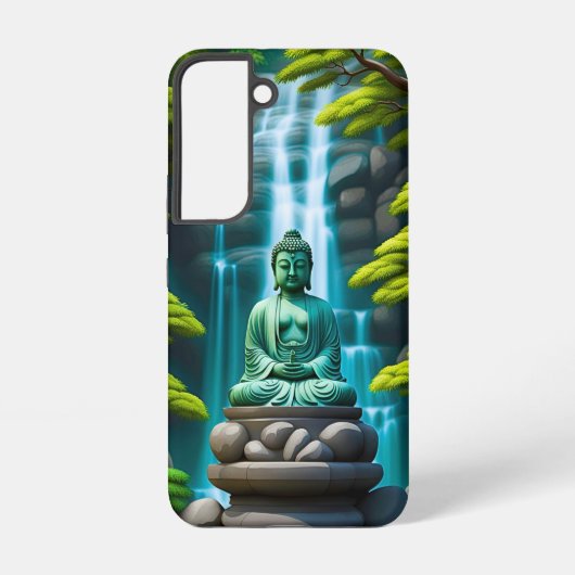 仏陀の滝 SAMSUNG GALAXYケース (裏面)