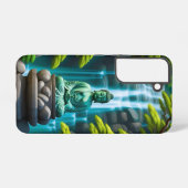 仏陀の滝 SAMSUNG GALAXYケース (裏面横)