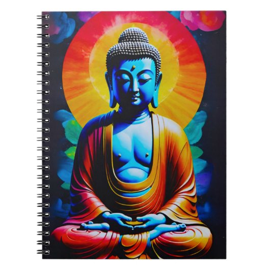 仏陀の瞑想  ノートブック (正面)