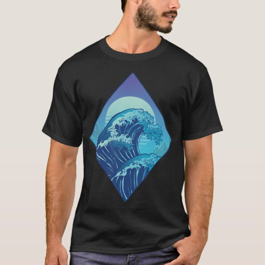仏陀の瞑想 Tシャツ (正面)