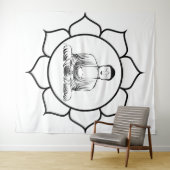 仏陀タペストリー タペストリー (インサイチュ(横))