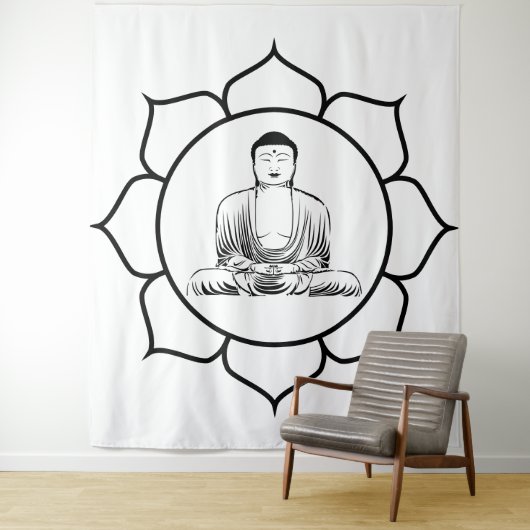 仏陀タペストリー タペストリー (インサイチュ)