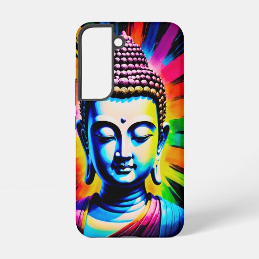 仏陀ネオン デコレーション SAMSUNG GALAXYケース (裏面)