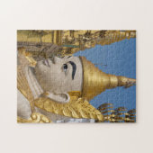 仏陀像のプロフィール ジグソーパズル (横)
