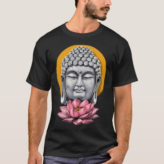 仏陀蓮 Tシャツ (正面)