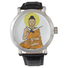 仏陀 カートゥーン Buddhism.net 腕時計