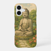 仏陀 iPhone 16ケース (裏面)
