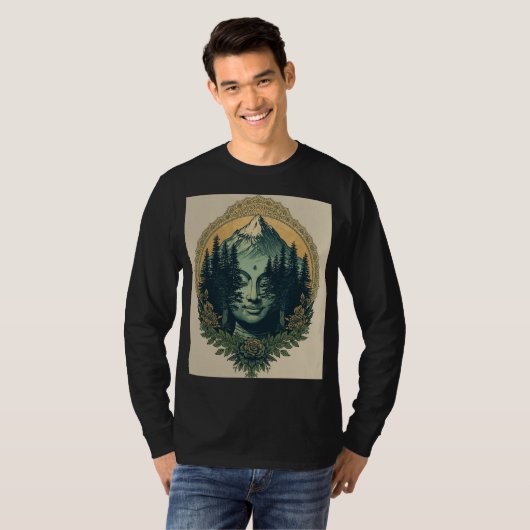 仏陀 Tシャツ (正面フル)