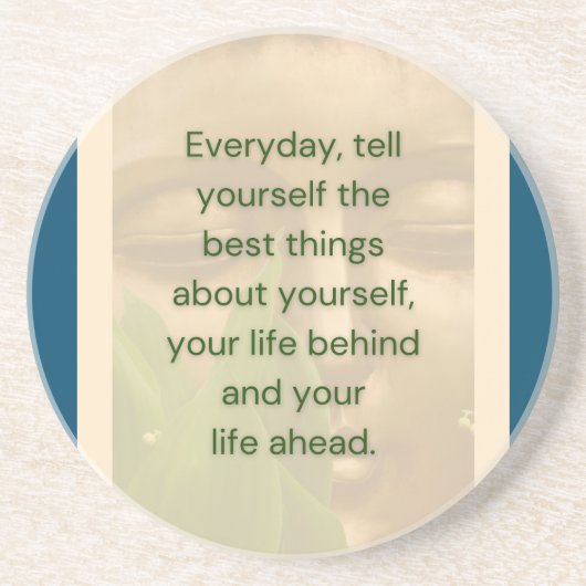 仏陀Today V2 - #24 "ここに駐車してください"コースター コースター (正面)