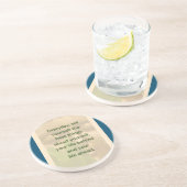 仏陀Today V2 - #24 "ここに駐車してください"コースター コースター (側面)