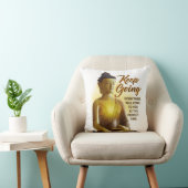 仏霊的感動的モチベーション白 クッション (椅子)