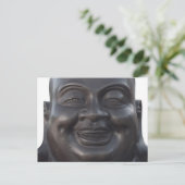 仏頭付き葉書 ポストカード (スタンド正面)