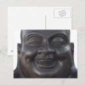 仏頭付き葉書 ポストカード (正面/裏面)