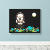 仏頭像 キャンバスプリント (インサイチュ (ウッドフロア))