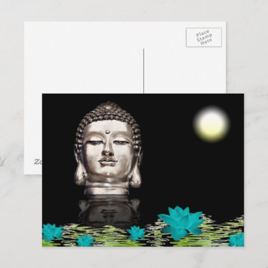 仏頭像 ポストカード (正面/裏面)