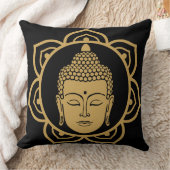 仏頭瞑想枕 クッション (ブランケット)