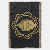 仏頭瞑想 スローブランケット (正面縦)