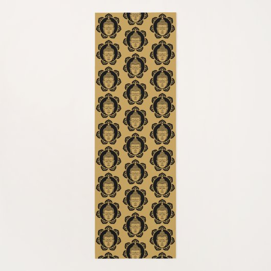 仏頭瞑想 ヨガマット (裏面)