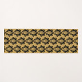 仏頭瞑想 ヨガマット (正面(横))