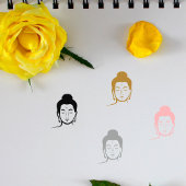 仏頭記号 ラバースタンプ