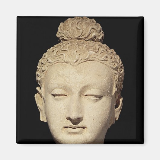 仏頭・月光仏スタイル マグネット (正面)
