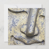 仏顔禅調和仏仏フラットカード (正面)