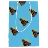 仏黒い力 ミディアムペーパーバッグ (正面)