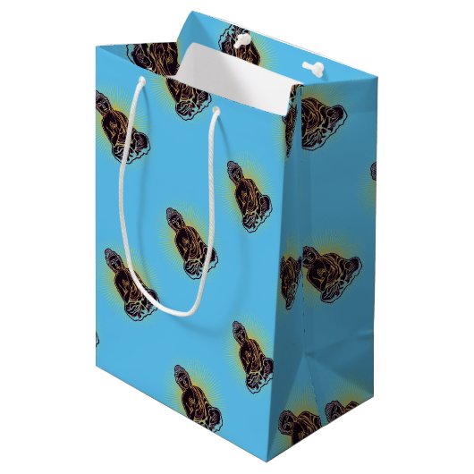 仏黒い力 ミディアムペーパーバッグ (正面アングル)